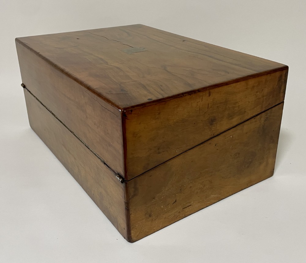 Victorian Walnut Writing Slope View VIII