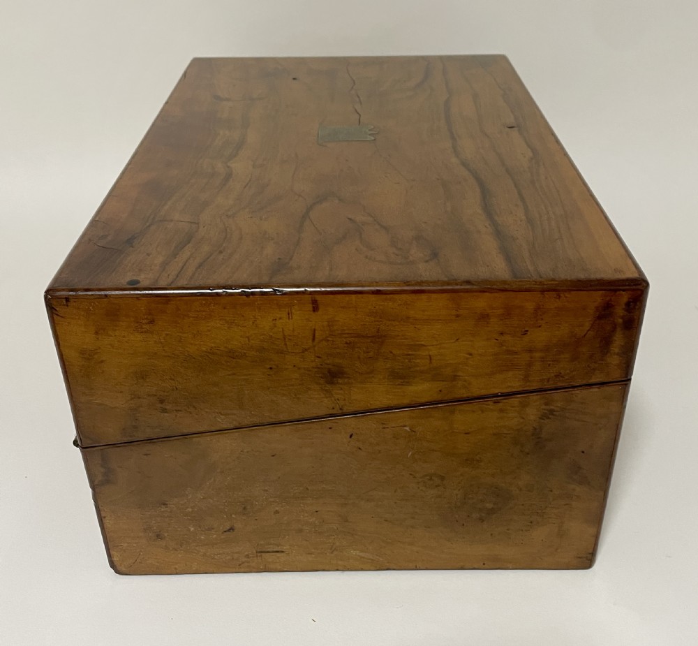 Victorian Walnut Writing Slope View IX