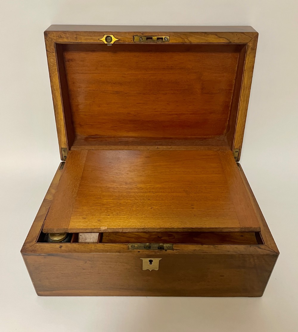 Victorian Walnut Writing Slope View XVI