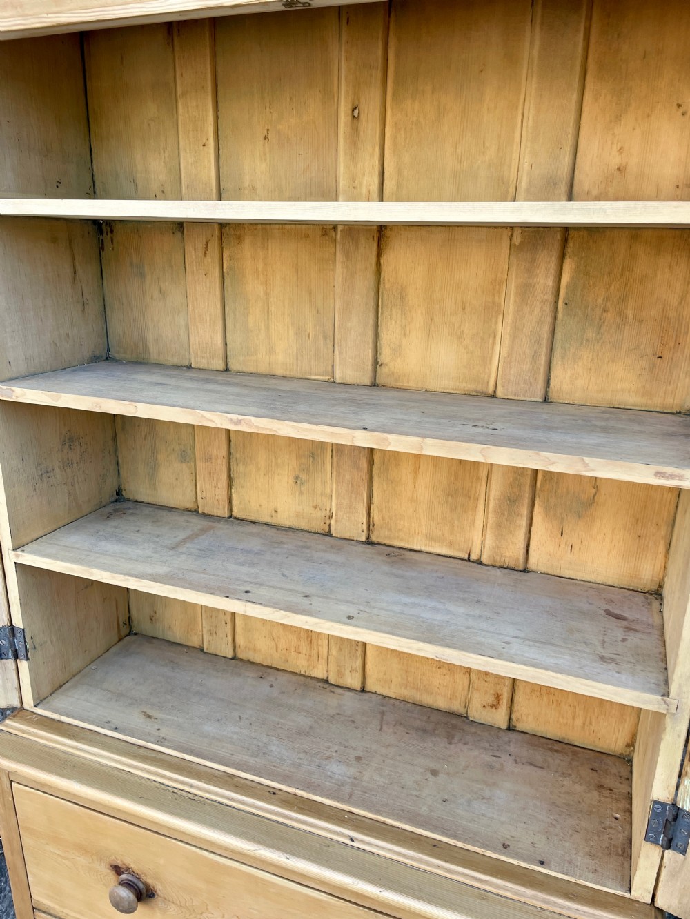 Antique Pine Housekeepers Cupboard View XIV