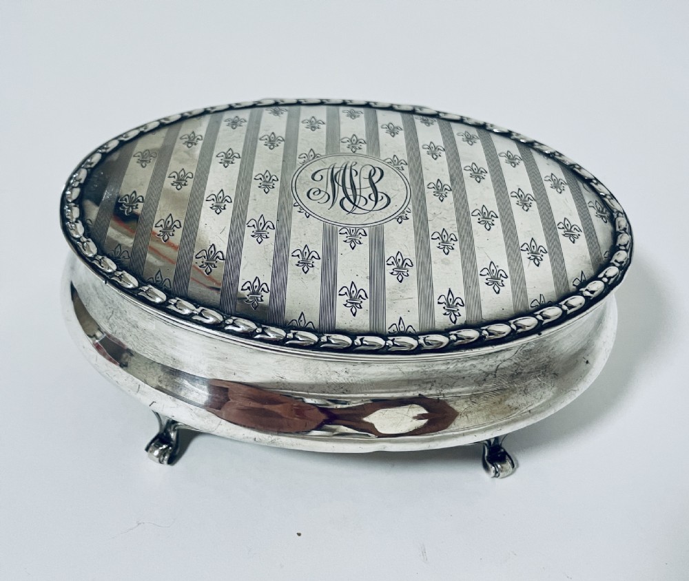 Antique Silver Box View IX