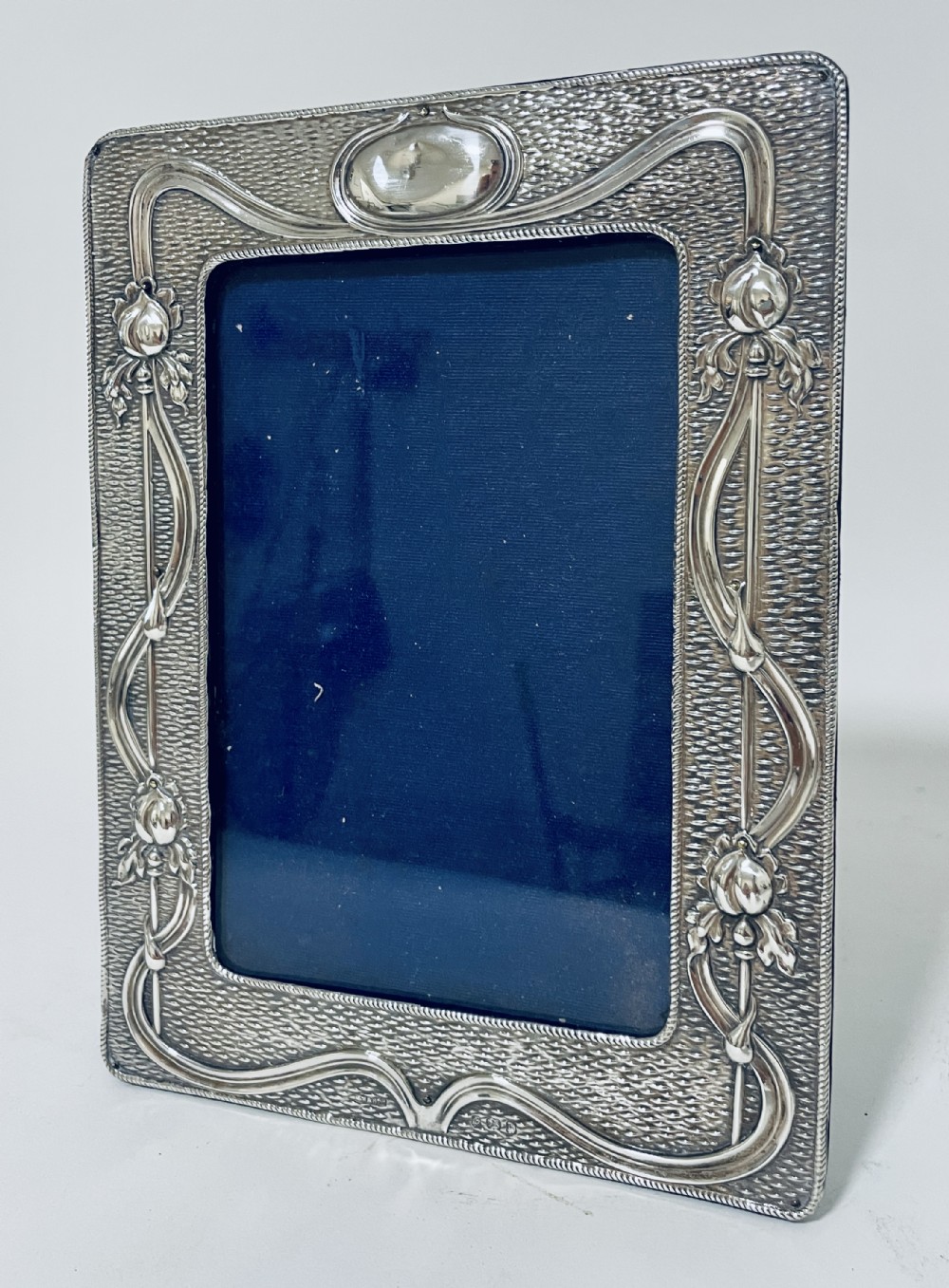 Art Nouveau Silver Photo Frame