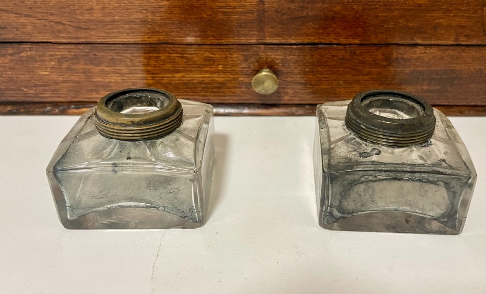 Antique Oak Stationery Cabinet View XIII