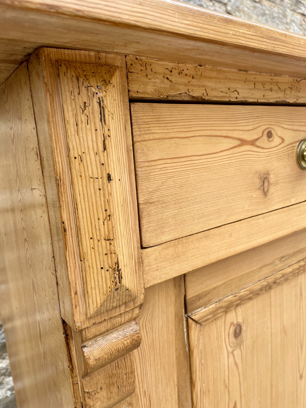 Antique Pine Cupboard View XIII