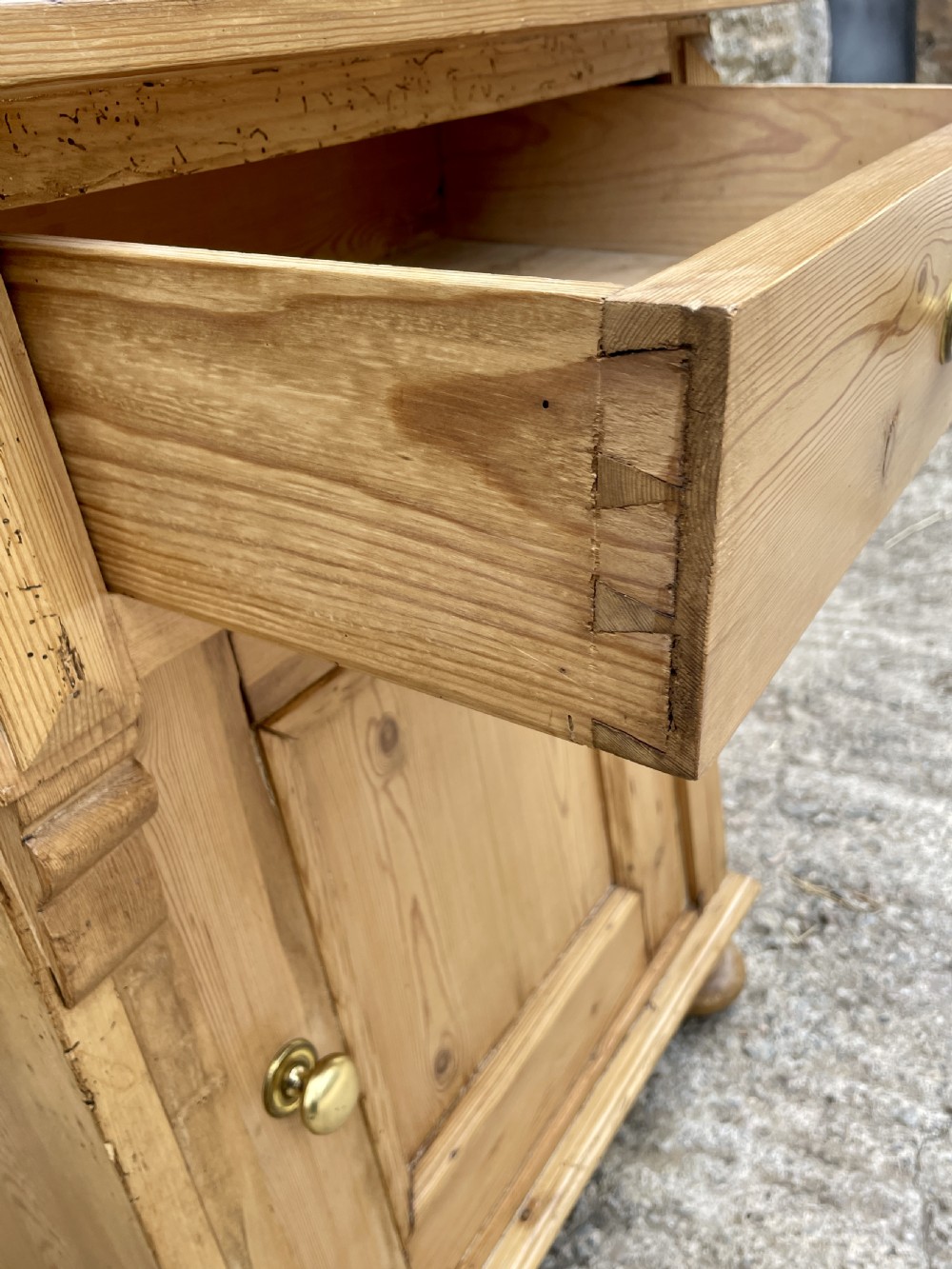 Antique Pine Cupboard View XVI