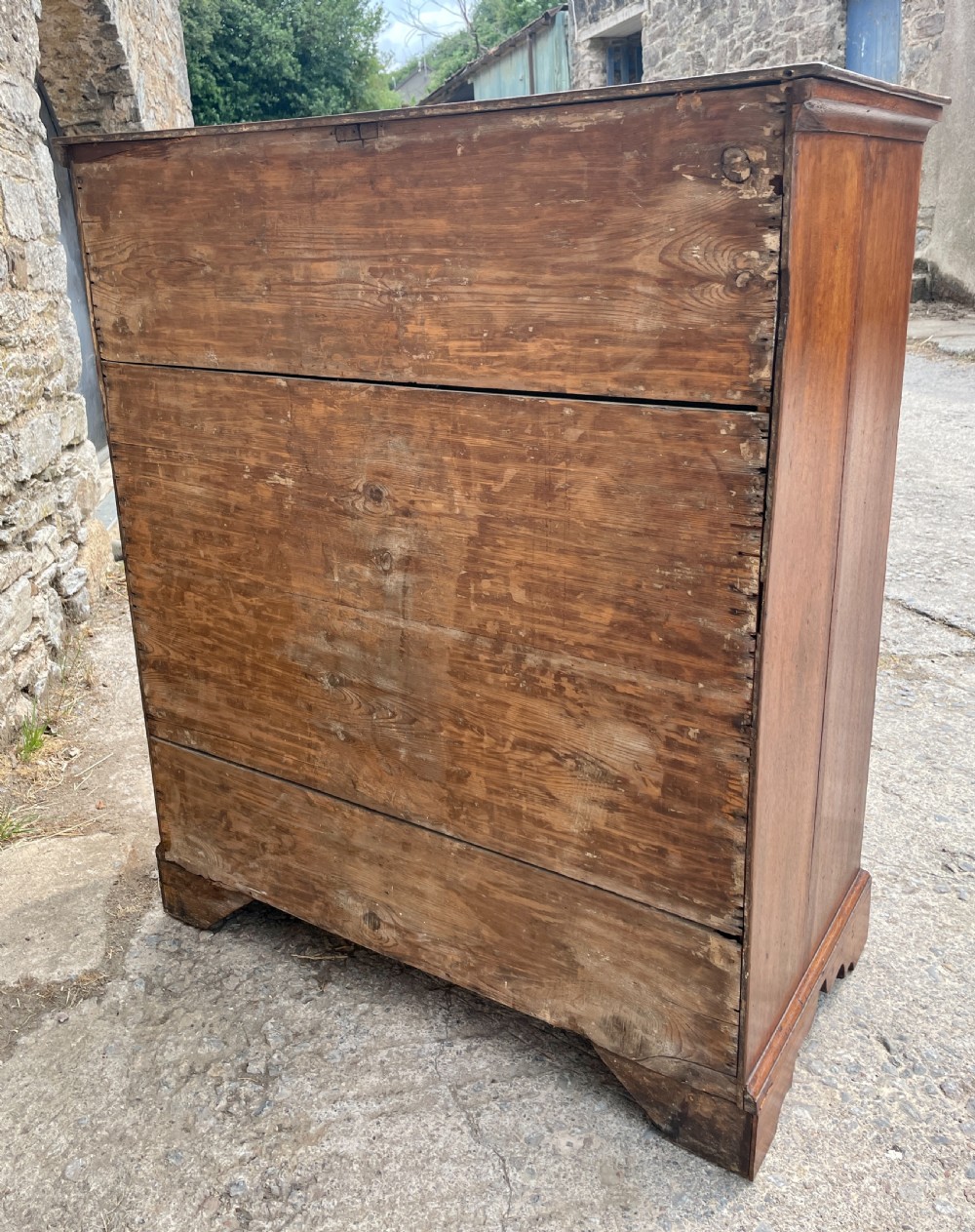 Large Georgian Oak Chest of Drawers View XVIII