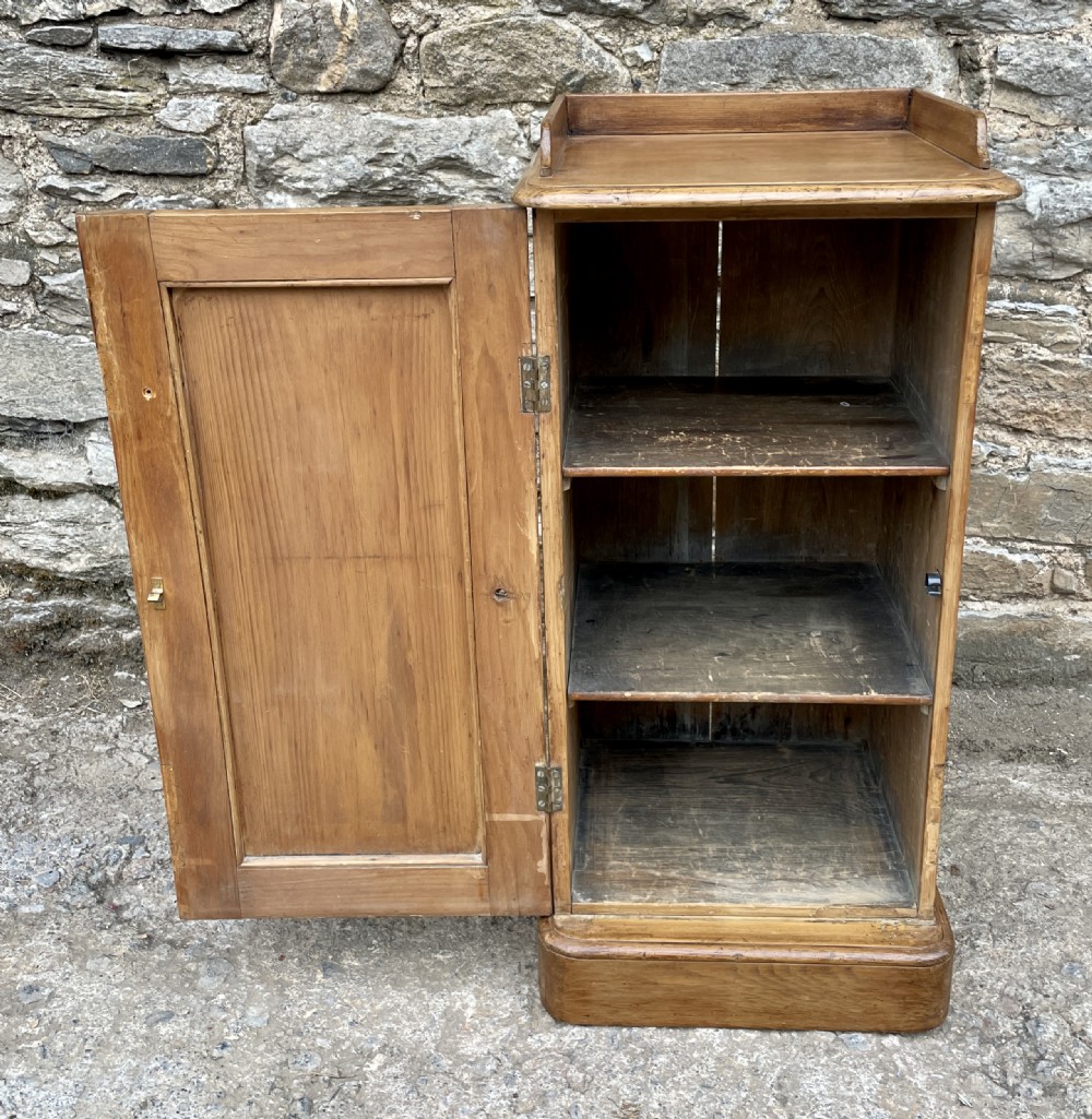 Antique Pine Pot Cupboard View V