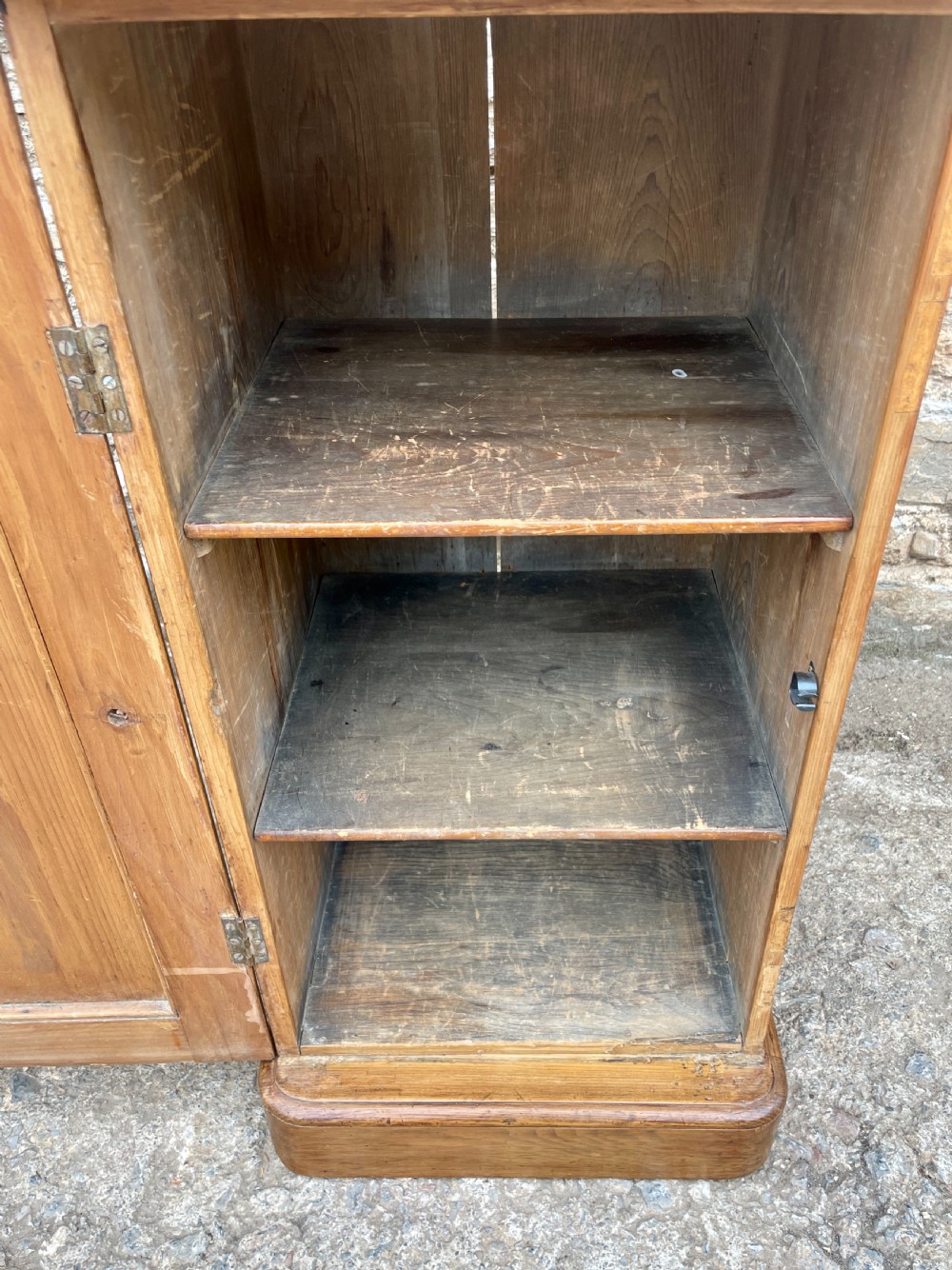 Antique Pine Pot Cupboard View VI