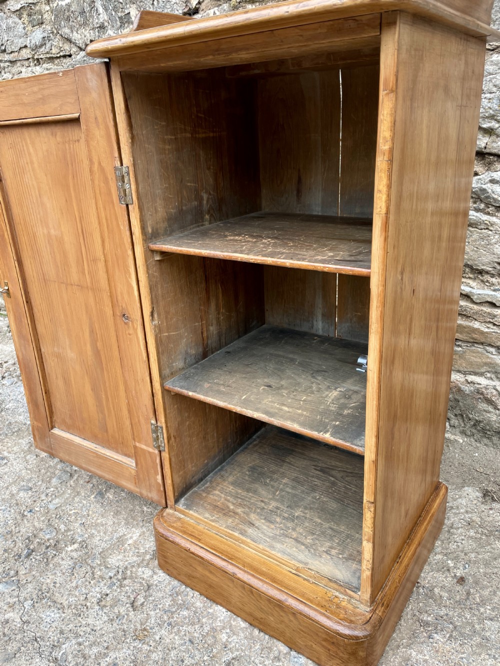 Antique Pine Pot Cupboard View VIII