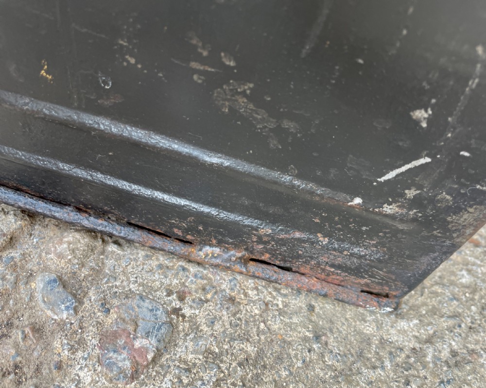 Antique Toleware Tea Bin View XIV