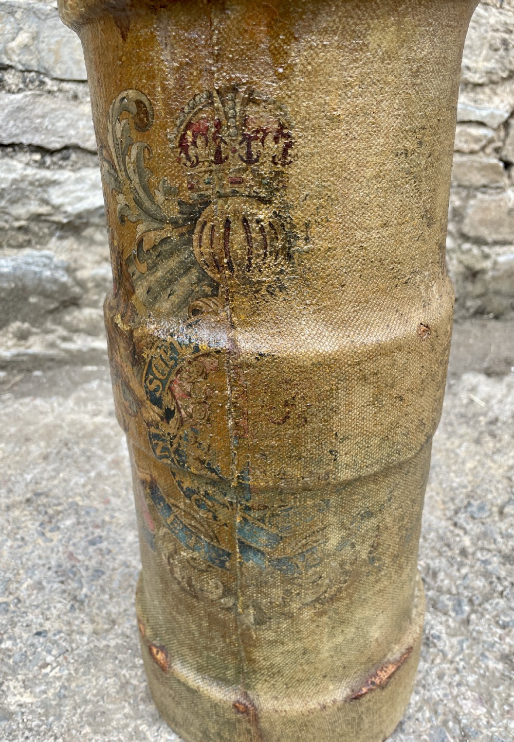 WWI Military Cordite Shell Case View VIII