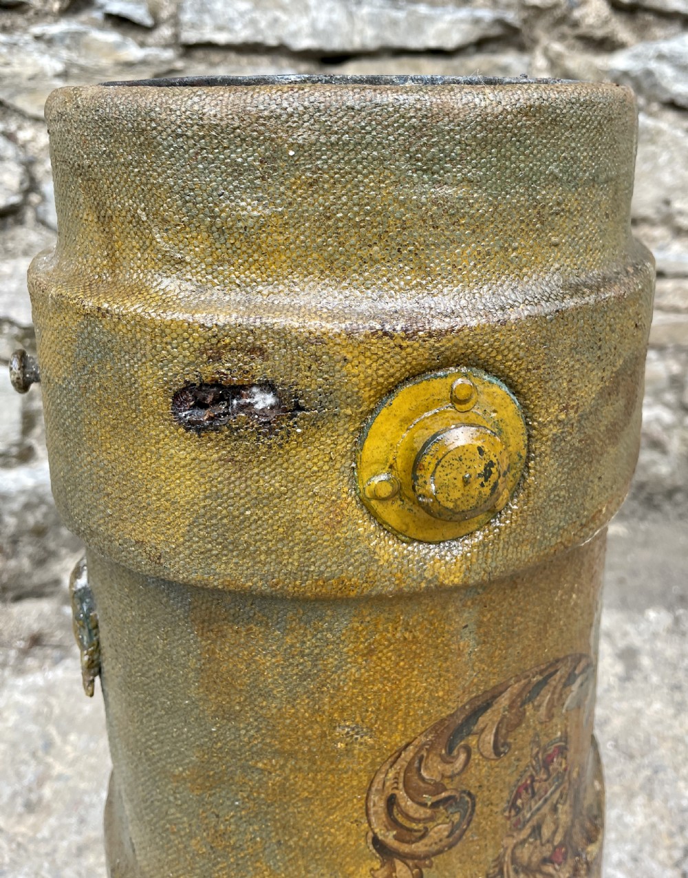 WWI Military Cordite Shell Case View XII