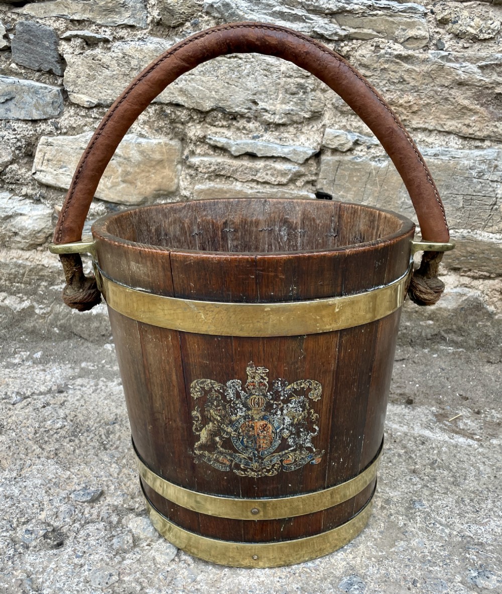 Victorian Naval Fire Bucket