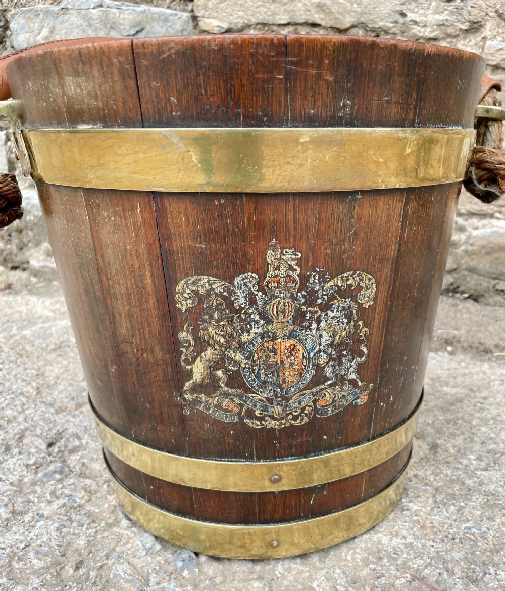 Victorian Naval Fire Bucket View XIV