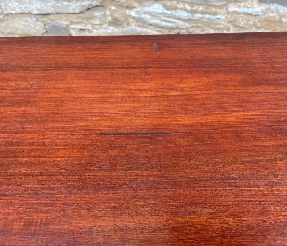 Small Georgian Mahogany Chest of Drawers View XX