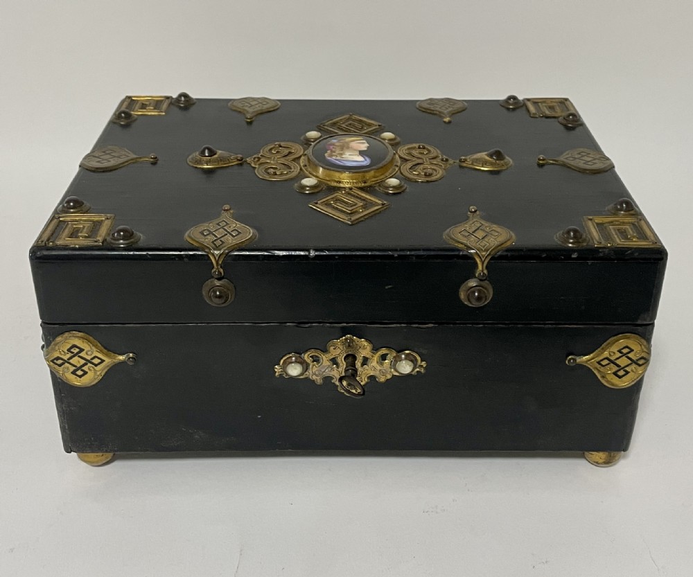 Antique French Napoleon III Jewellery Box