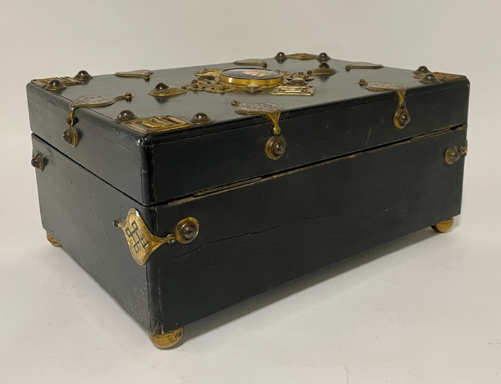 Antique French Napoleon III Jewellery Box View IV