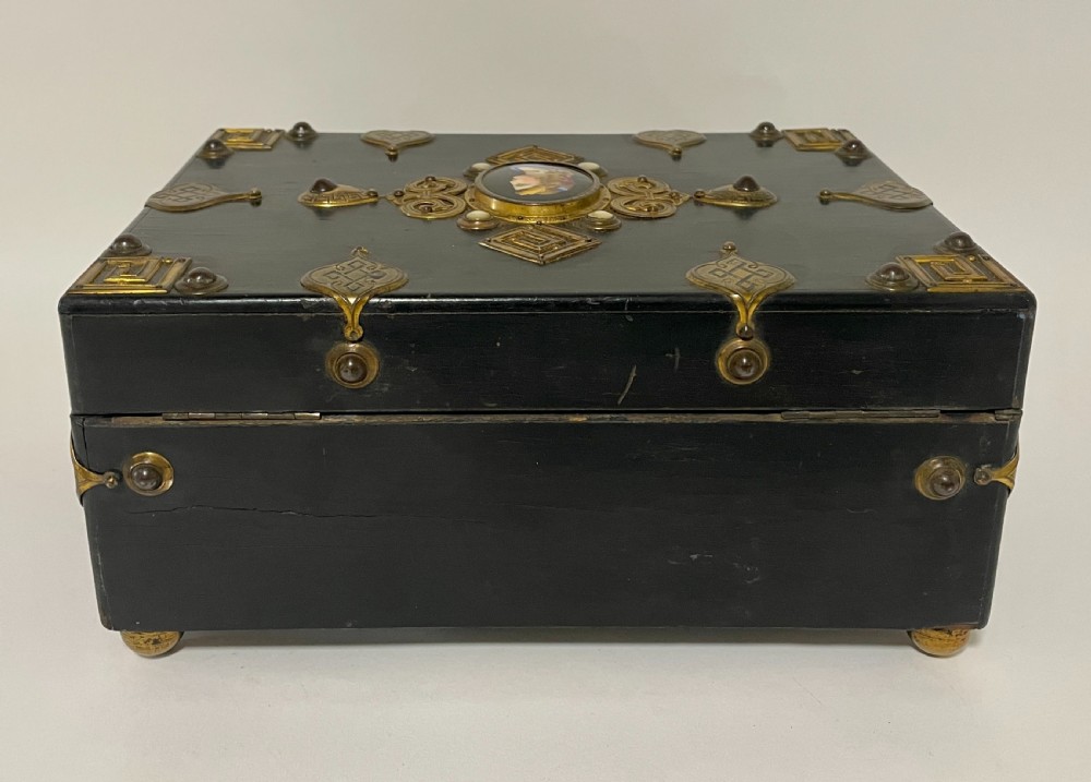 Antique French Napoleon III Jewellery Box View V