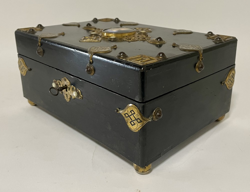 Antique French Napoleon III Jewellery Box View VII