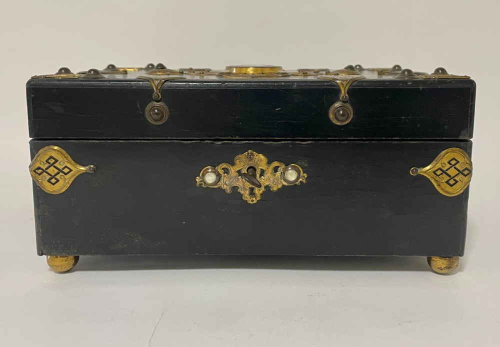 Antique French Napoleon III Jewellery Box View X