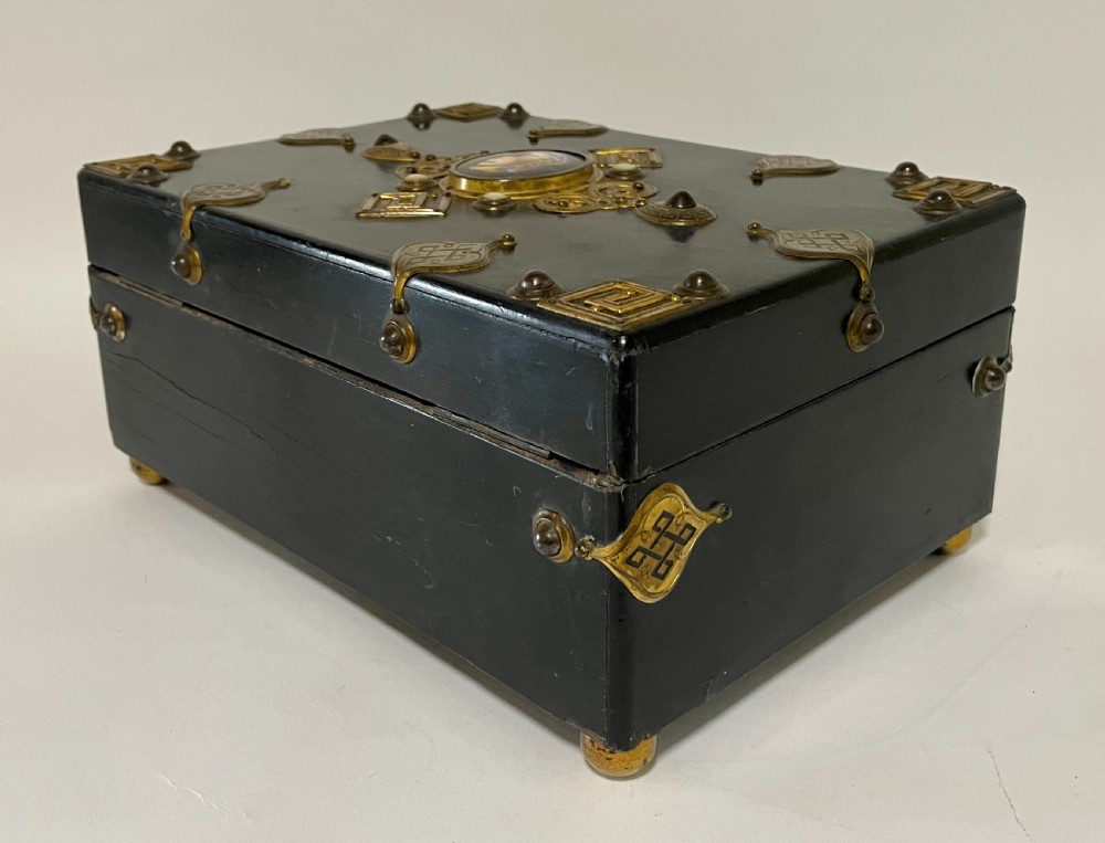 Antique French Napoleon III Jewellery Box View XI
