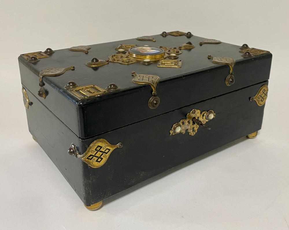 Antique French Napoleon III Jewellery Box View XIII