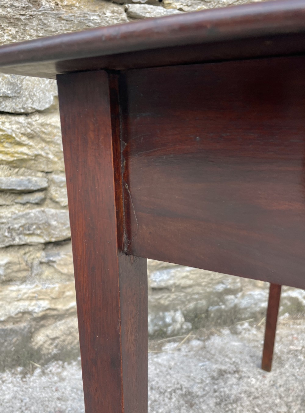 Georgian Mahogany Side Table View VII