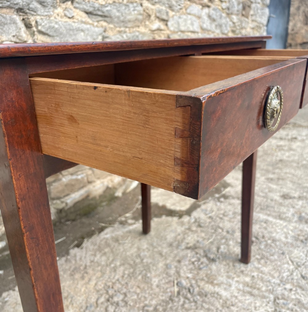 Georgian Mahogany Side Table View XII