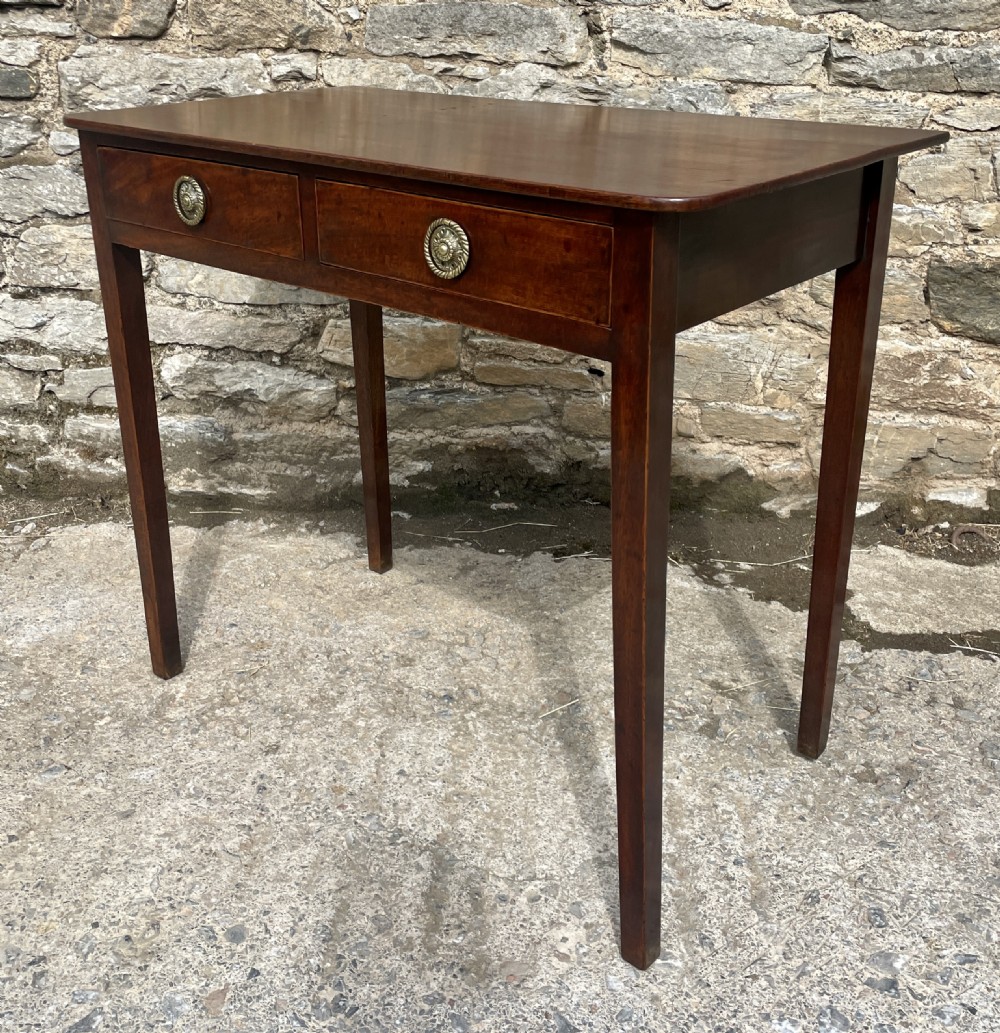 Georgian Mahogany Side Table View XX