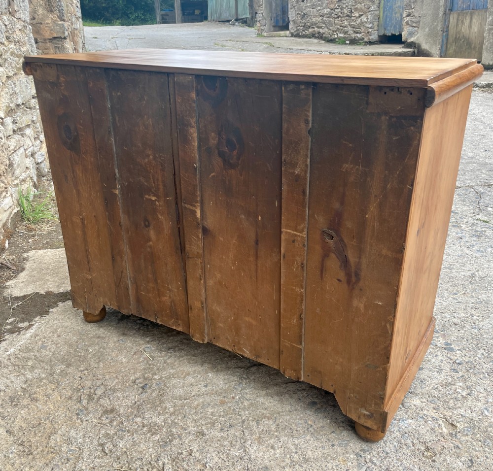 Antique Stripped Pine Chest of Drawers View XVII