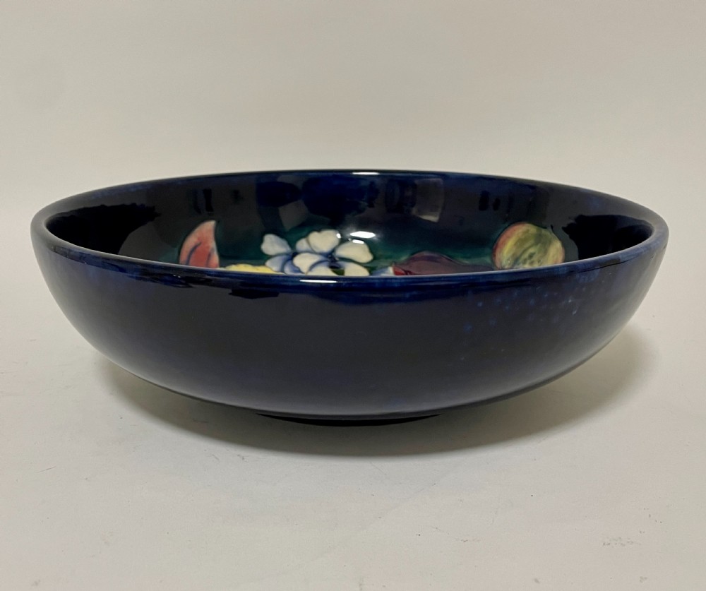 Large Moorcroft Orchid Bowl View II