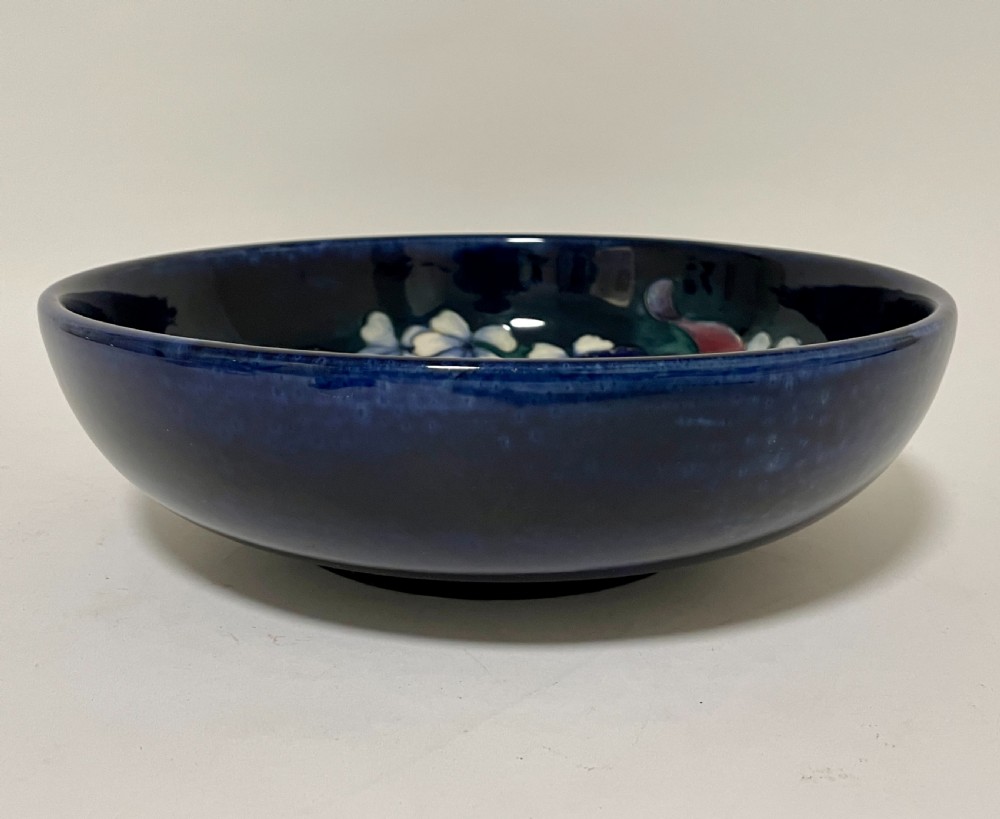 Large Moorcroft Orchid Bowl View VI