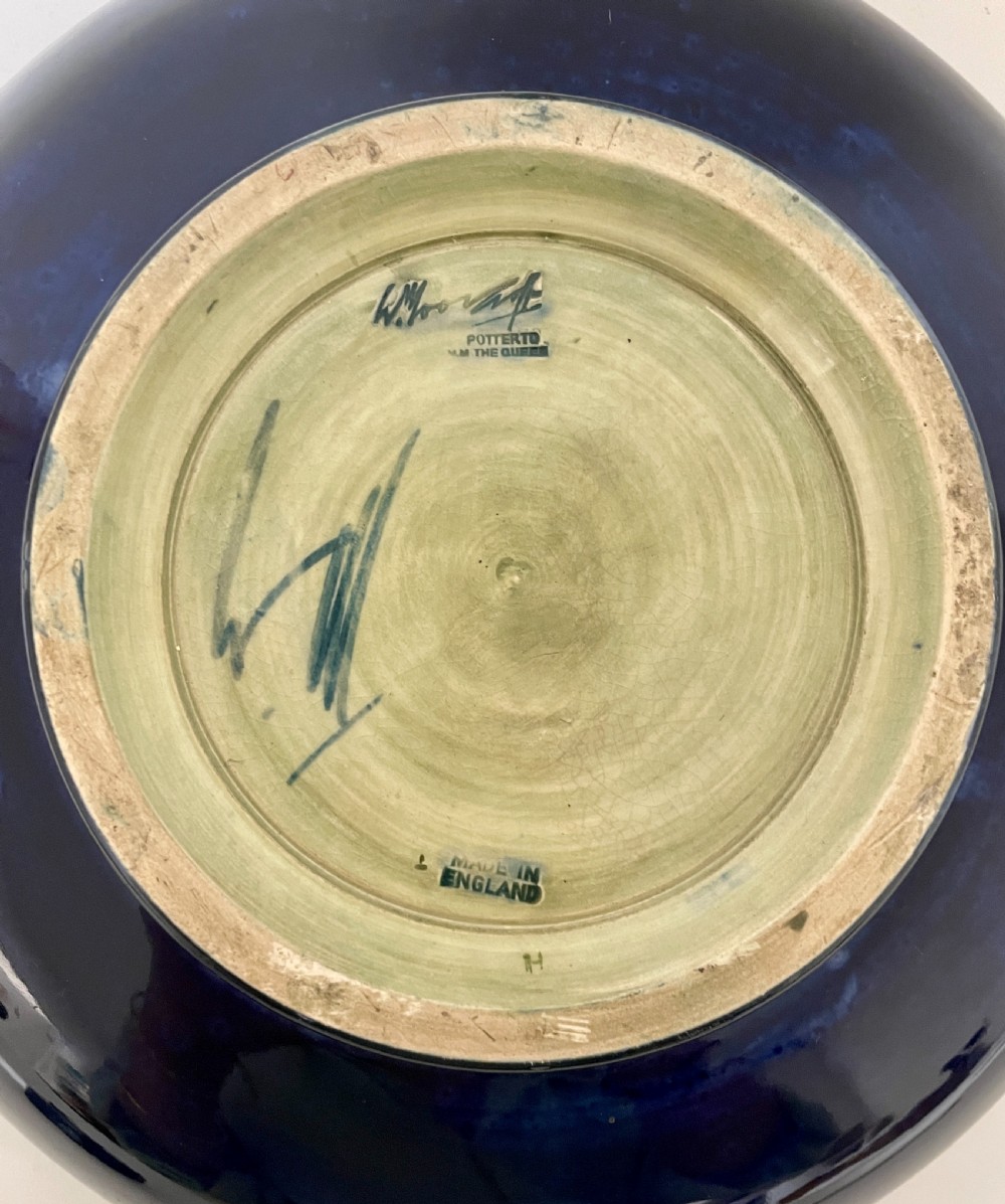 Large Moorcroft Orchid Bowl View X