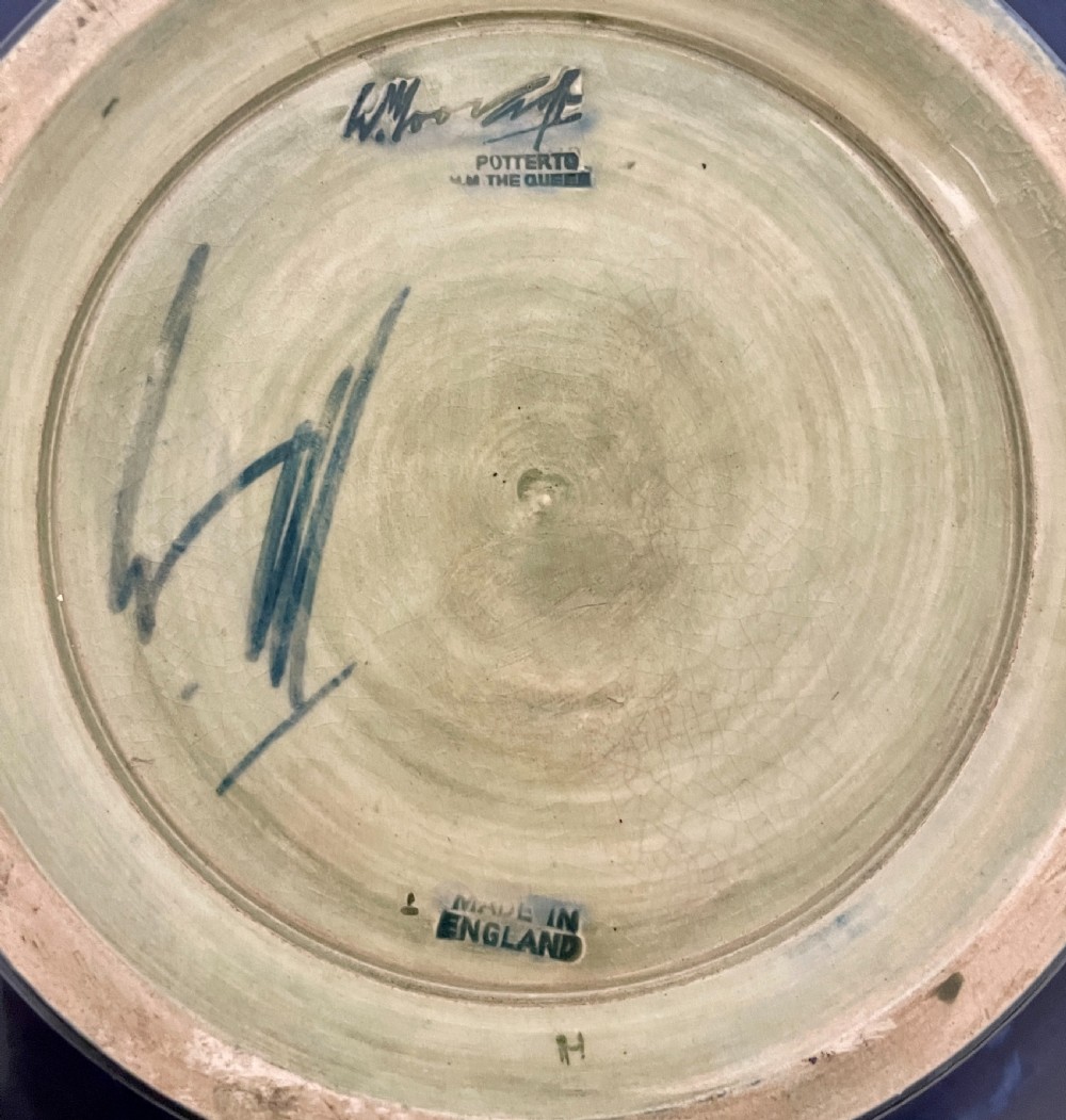 Large Moorcroft Orchid Bowl View XI