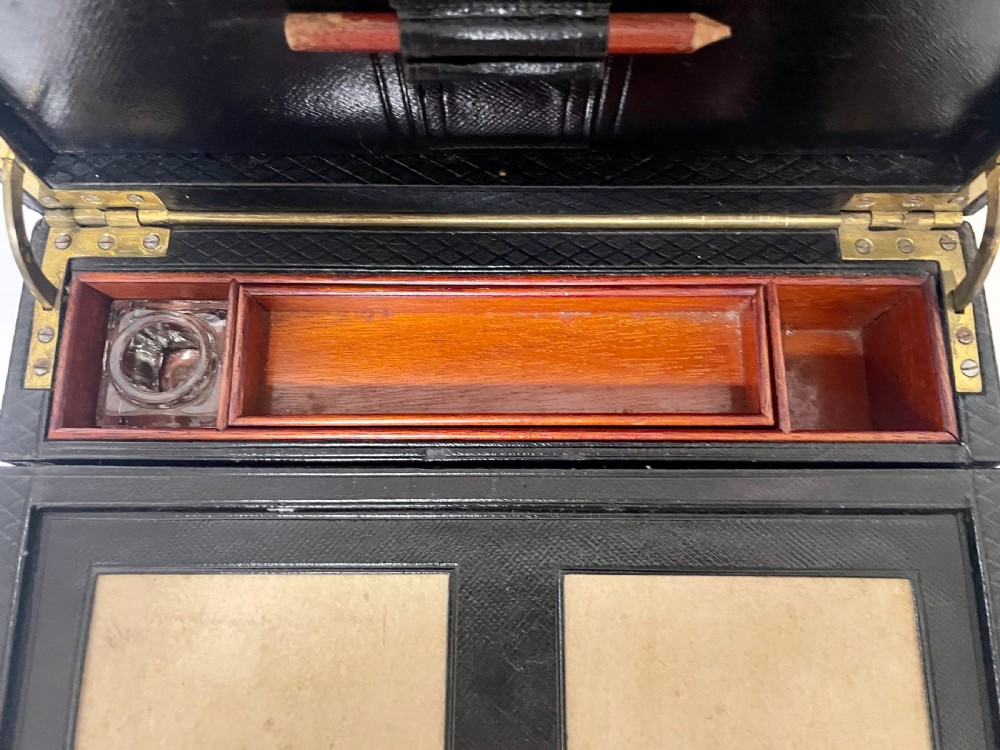 Victorian Leather Writing Box View XV
