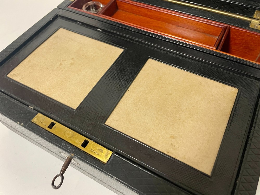 Victorian Leather Writing Box View XIX