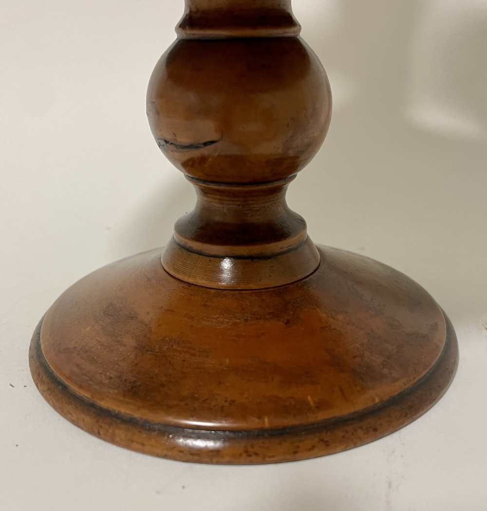 Antique Treen Egg Cup Set View IV