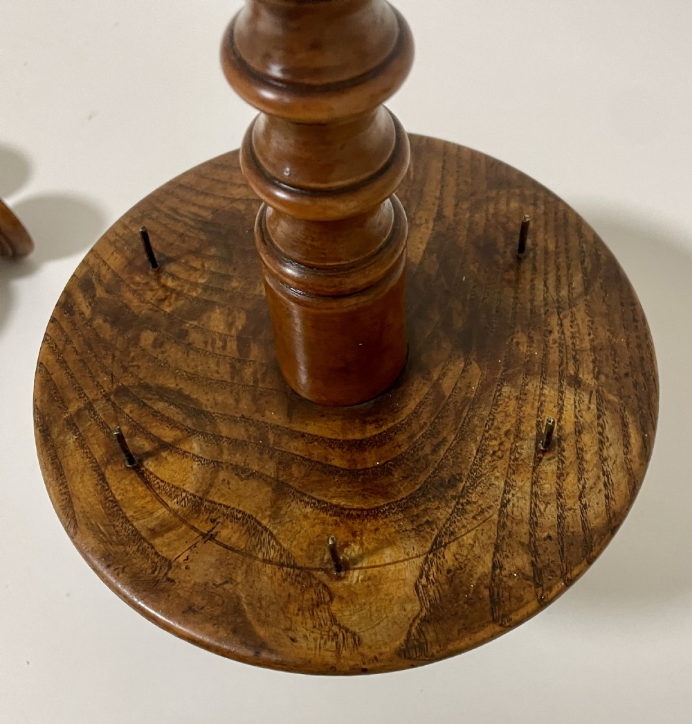 Antique Treen Egg Cup Set View XX
