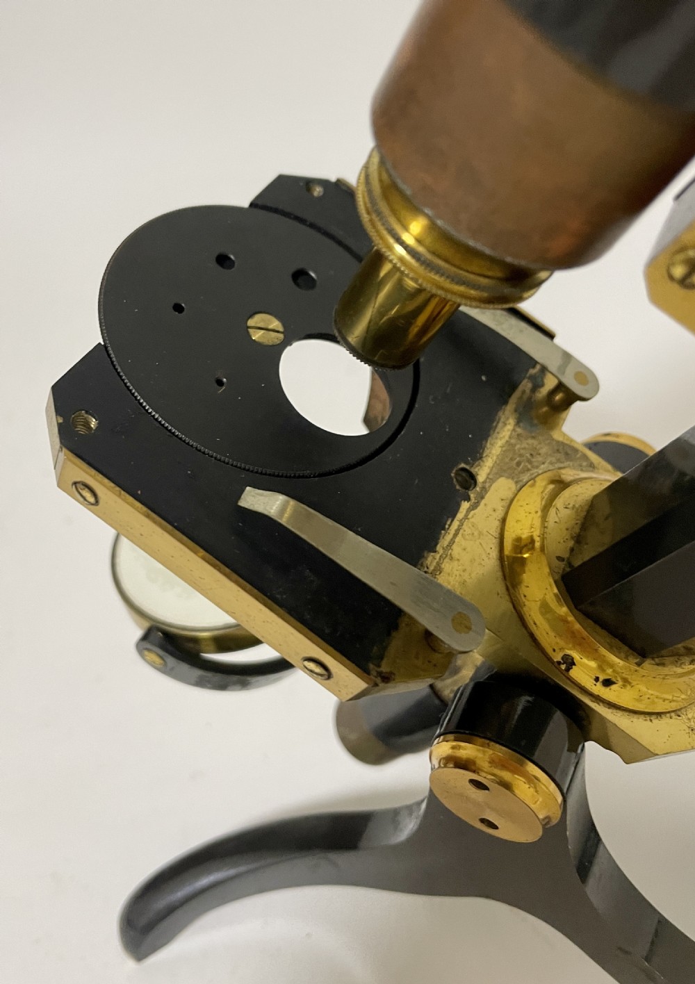 Victorian Microscope in Box by Swift and Son View VIII