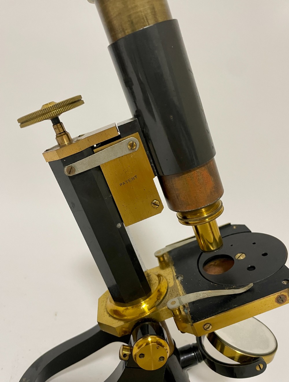 Victorian Microscope in Box by Swift and Son View XII