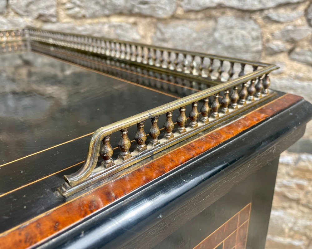 Victorian Aesthetic Style Ebonised Music Cabinet View XX