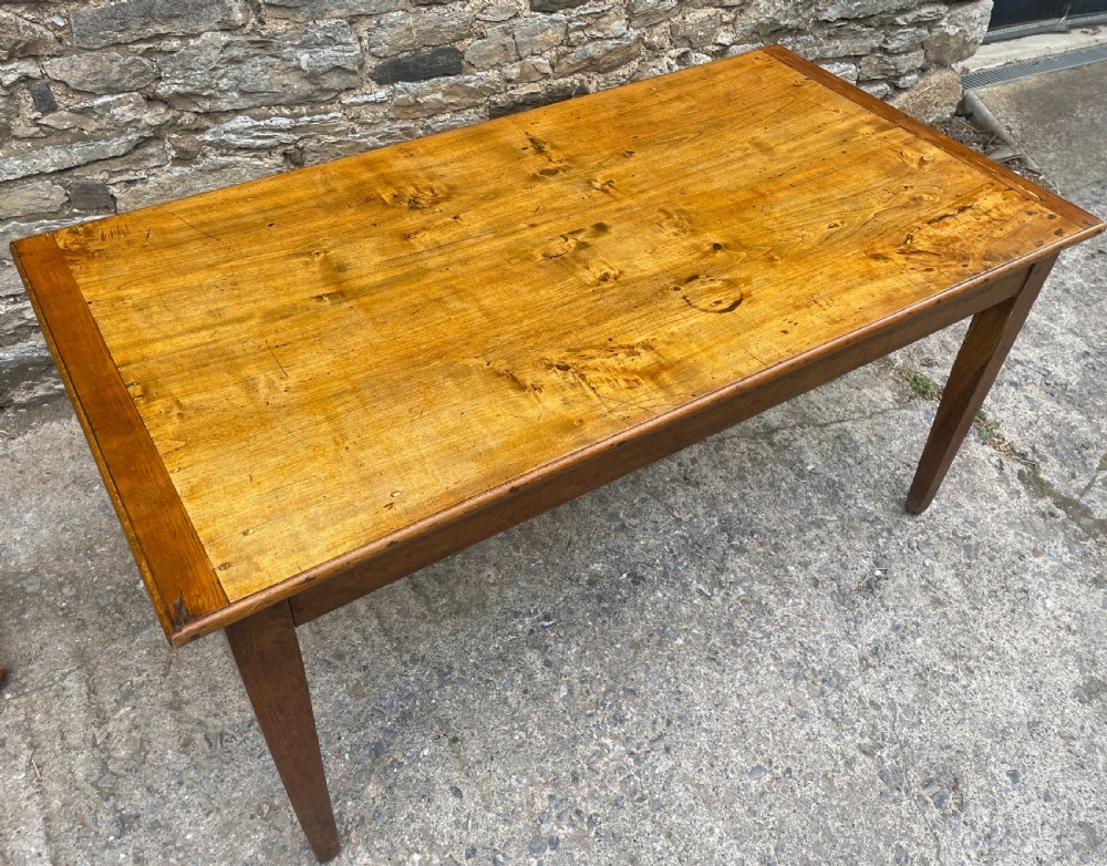 Antique French Farmhouse Dining Table View V