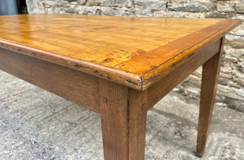 Antique French Farmhouse Dining Table View VIII