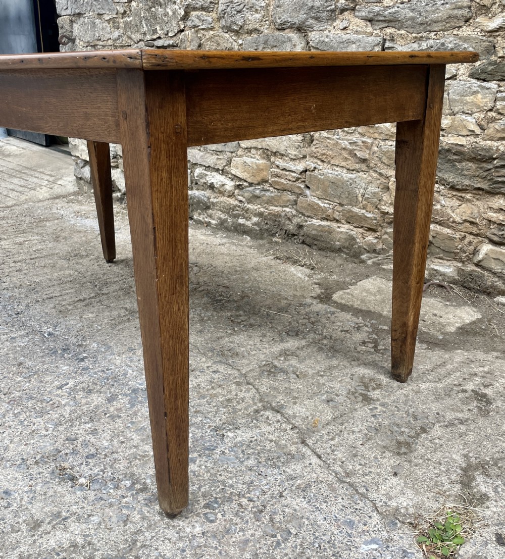 Antique French Farmhouse Dining Table View IX