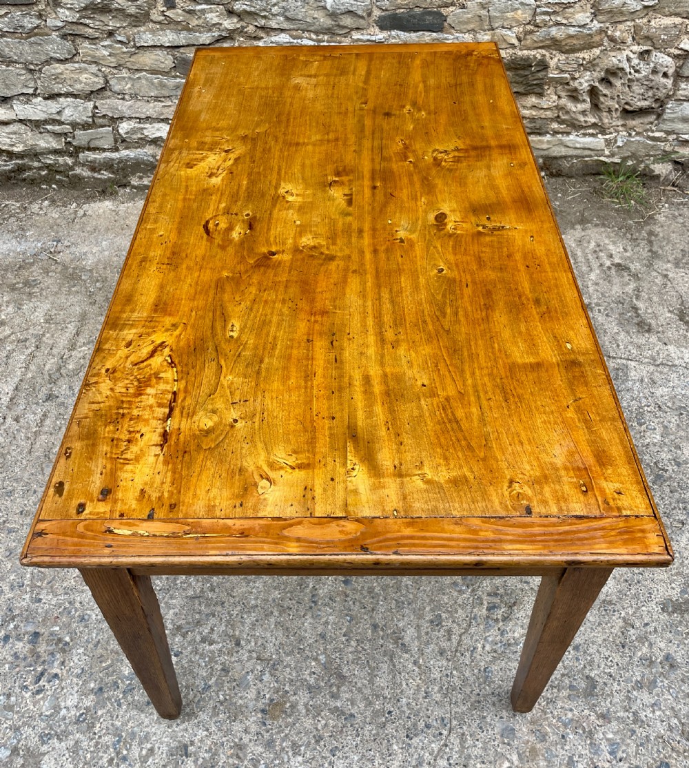 Antique French Farmhouse Dining Table View X