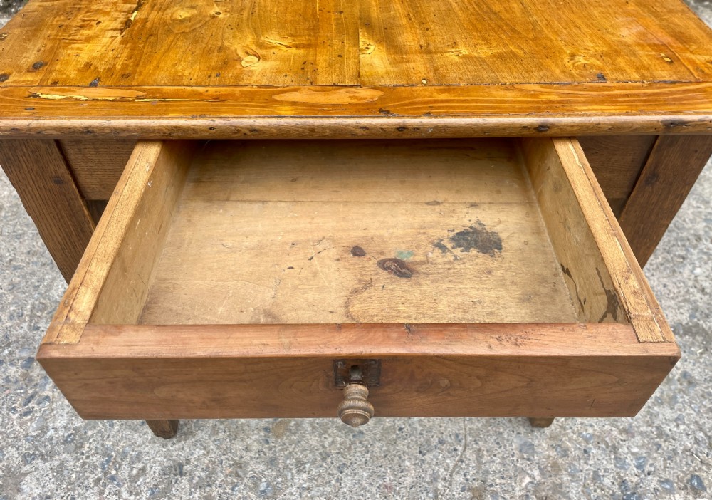 Antique French Farmhouse Dining Table View XIV