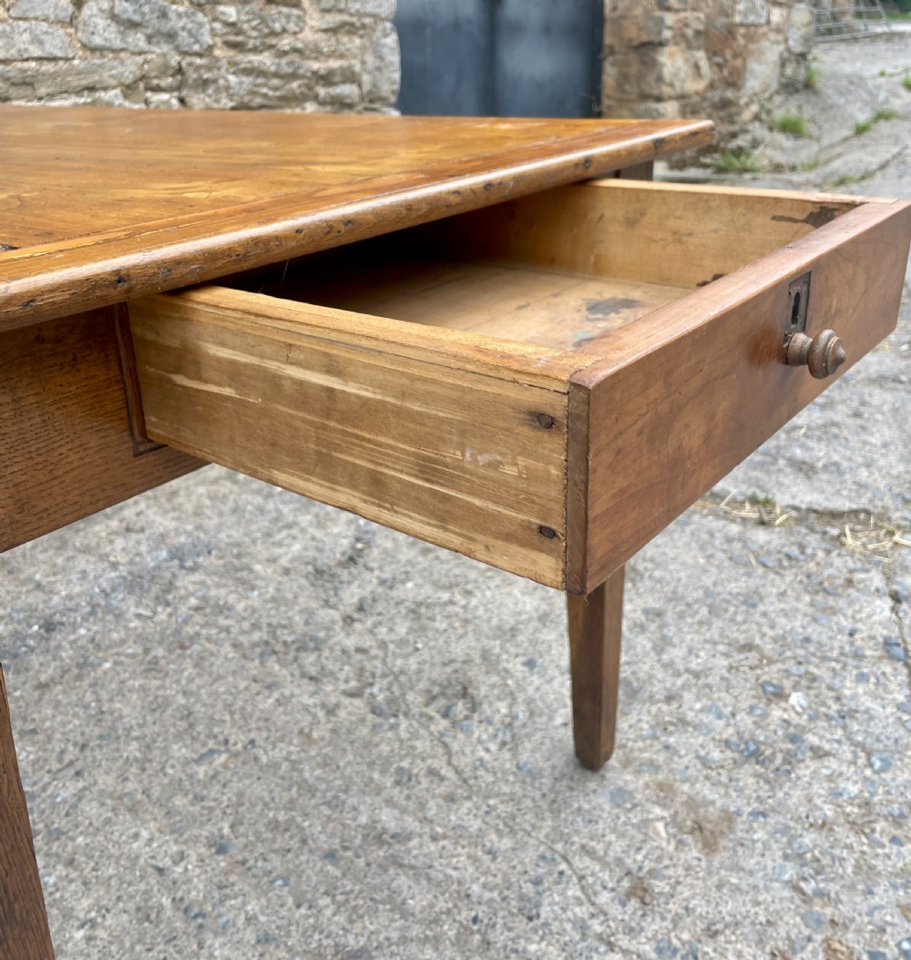 Antique French Farmhouse Dining Table View XV
