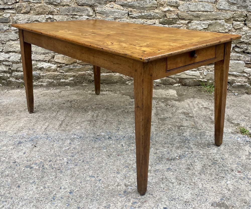 Antique French Farmhouse Dining Table View XXIII