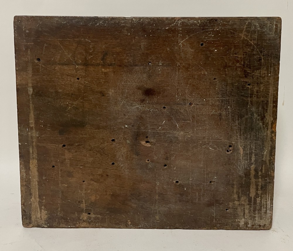 Antique Wooden Coin Tray View XI