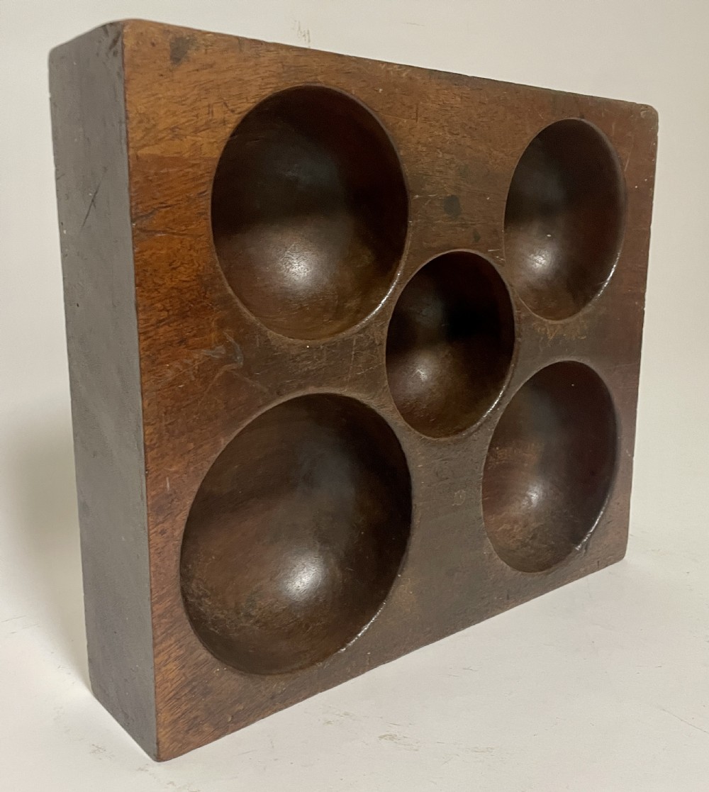 Antique Wooden Coin Tray View XIII